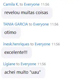 Depoimento de aluna 2