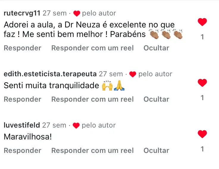 Depoimento de aluna 22