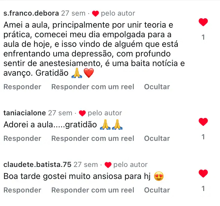 Depoimento de aluna 24