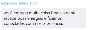 Depoimento de aluna 4