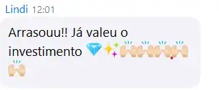 Depoimento de aluna 5