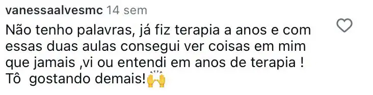 Depoimento de aluna 9
